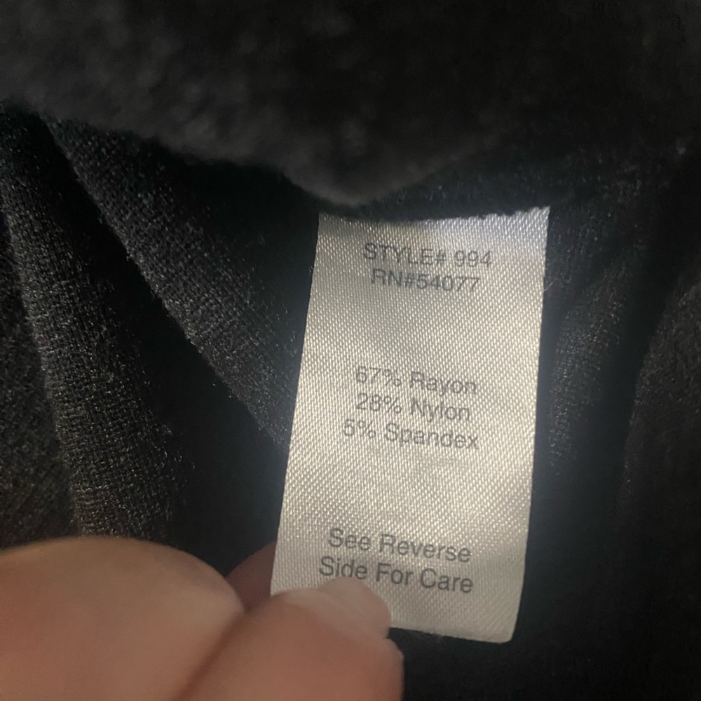 CAbi Women’s Casual Charcoal Ponte Knit Lisbon Topper Jacket  size Small - Picture 7 of 9
